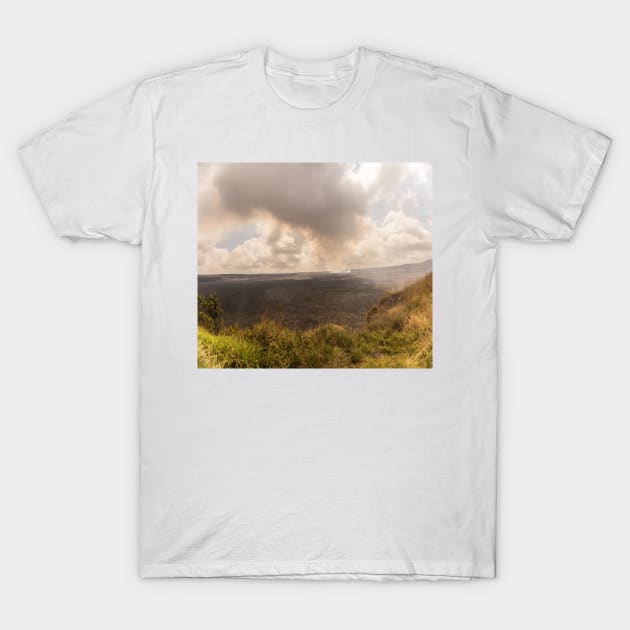 Big Island Hawaii Volcano 2 T-Shirt by KensLensDesigns